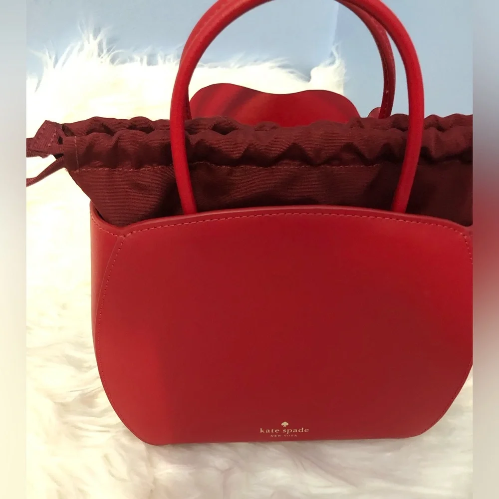 RARE Kate spade 3D Flora Red Rose Cross Body Bag - Picture 6 of 13